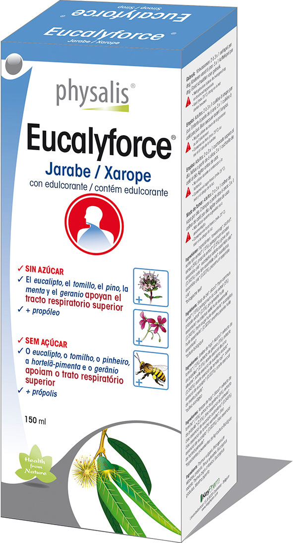 Eucalyforce<sup>®</sup> Jarabe - con edulcorante