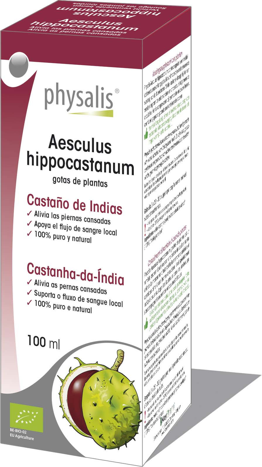 Aesculus hippocastanum - Gotas de plantas
