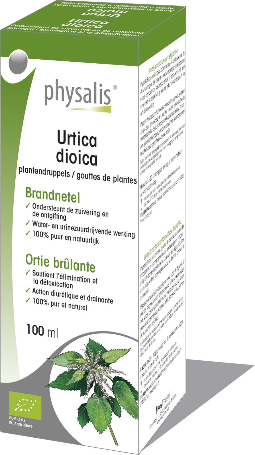 Urtica dioica - Gotas de plantas