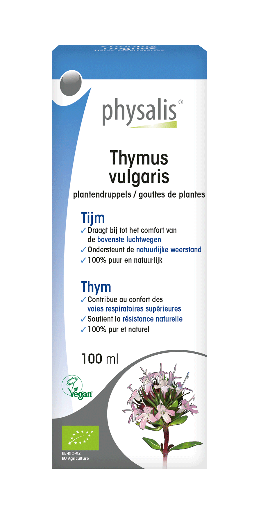 Thymus vulgaris Plantendruppels
