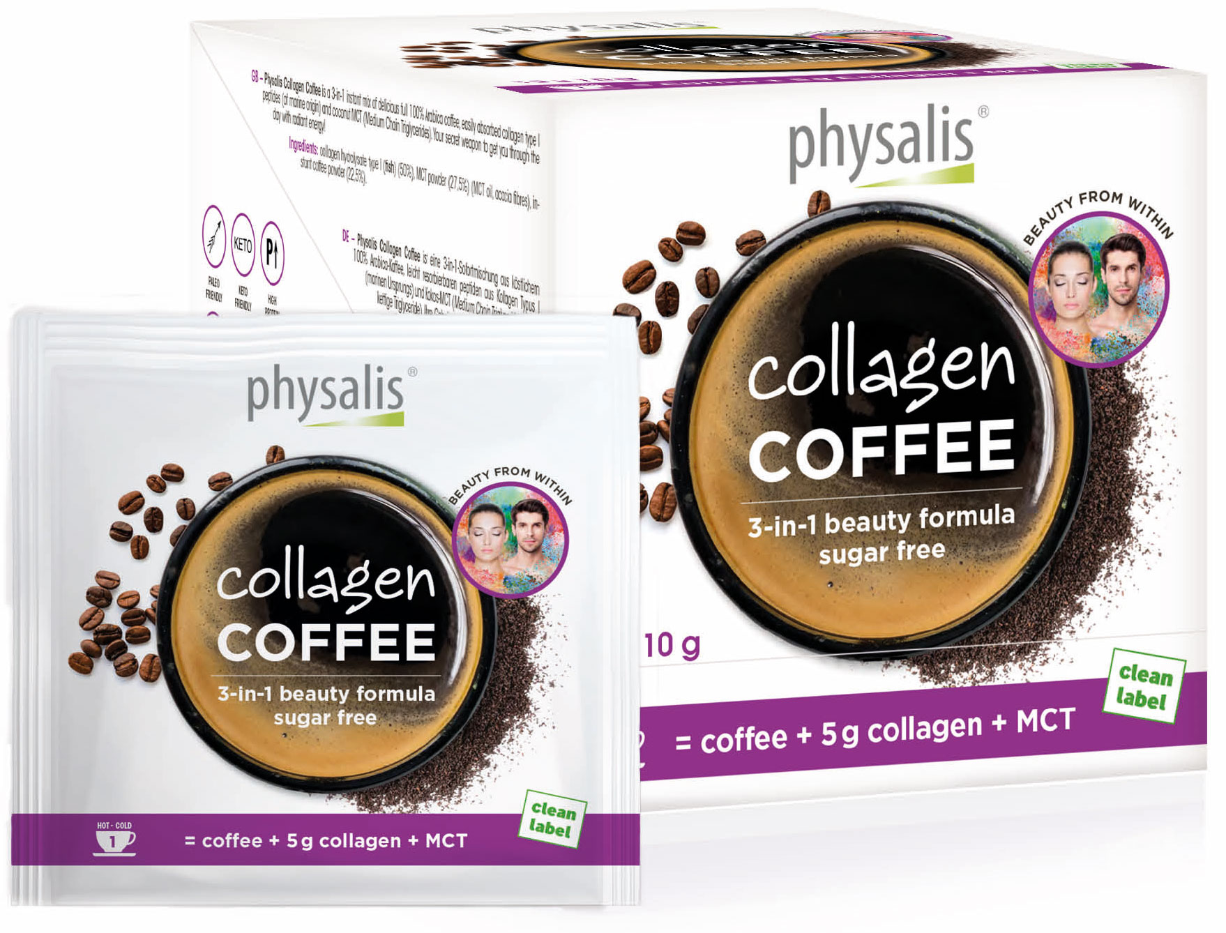 COLLAGEN COFFEE 12x10 grs