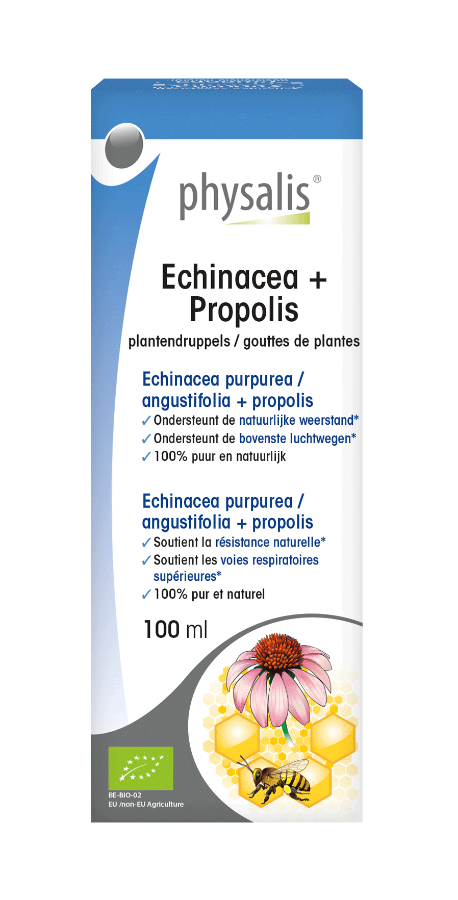 Echinacea + Propolis Gouttes de plantes