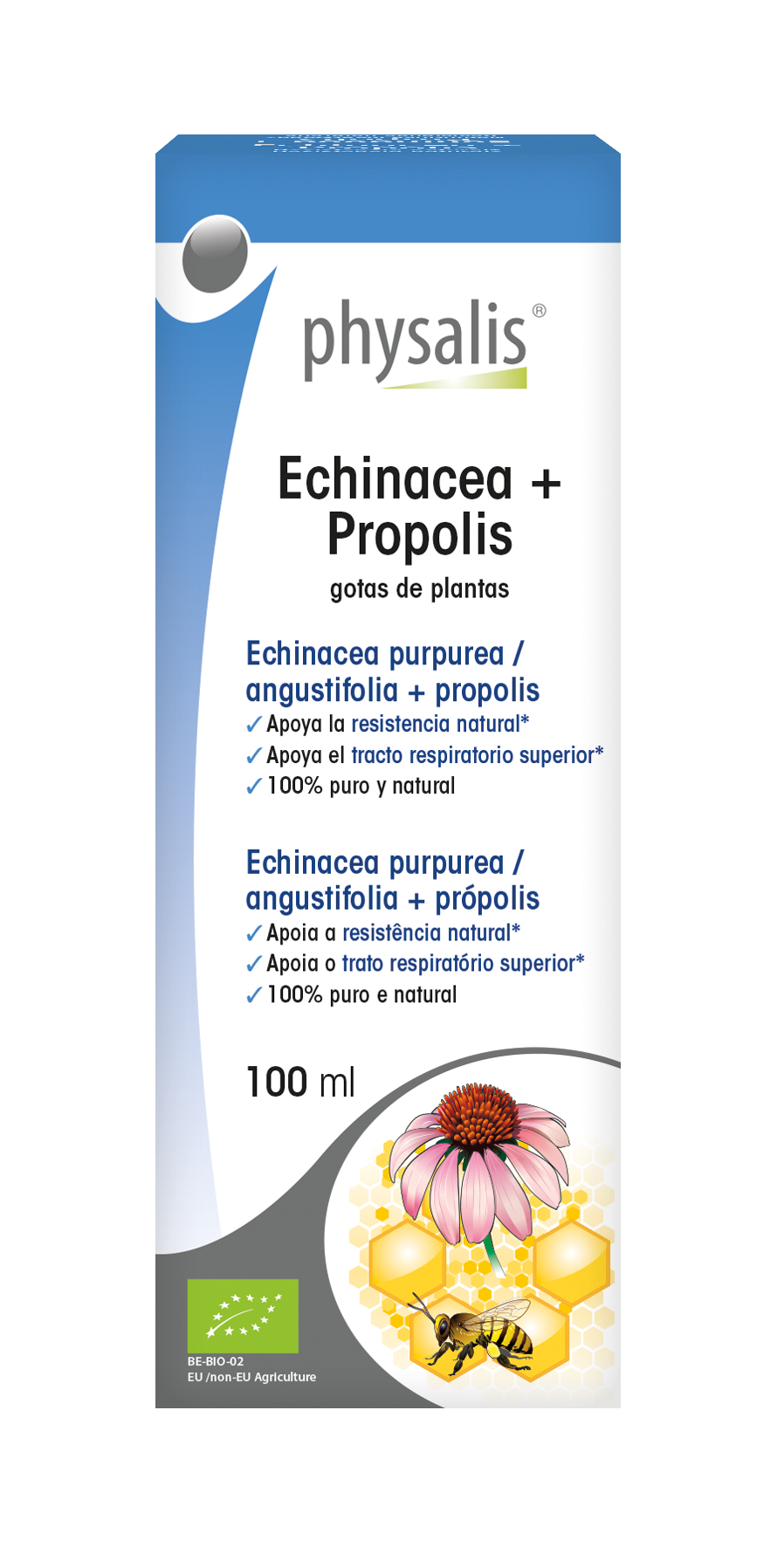 Echinacea + Propolis Gotas de plantas