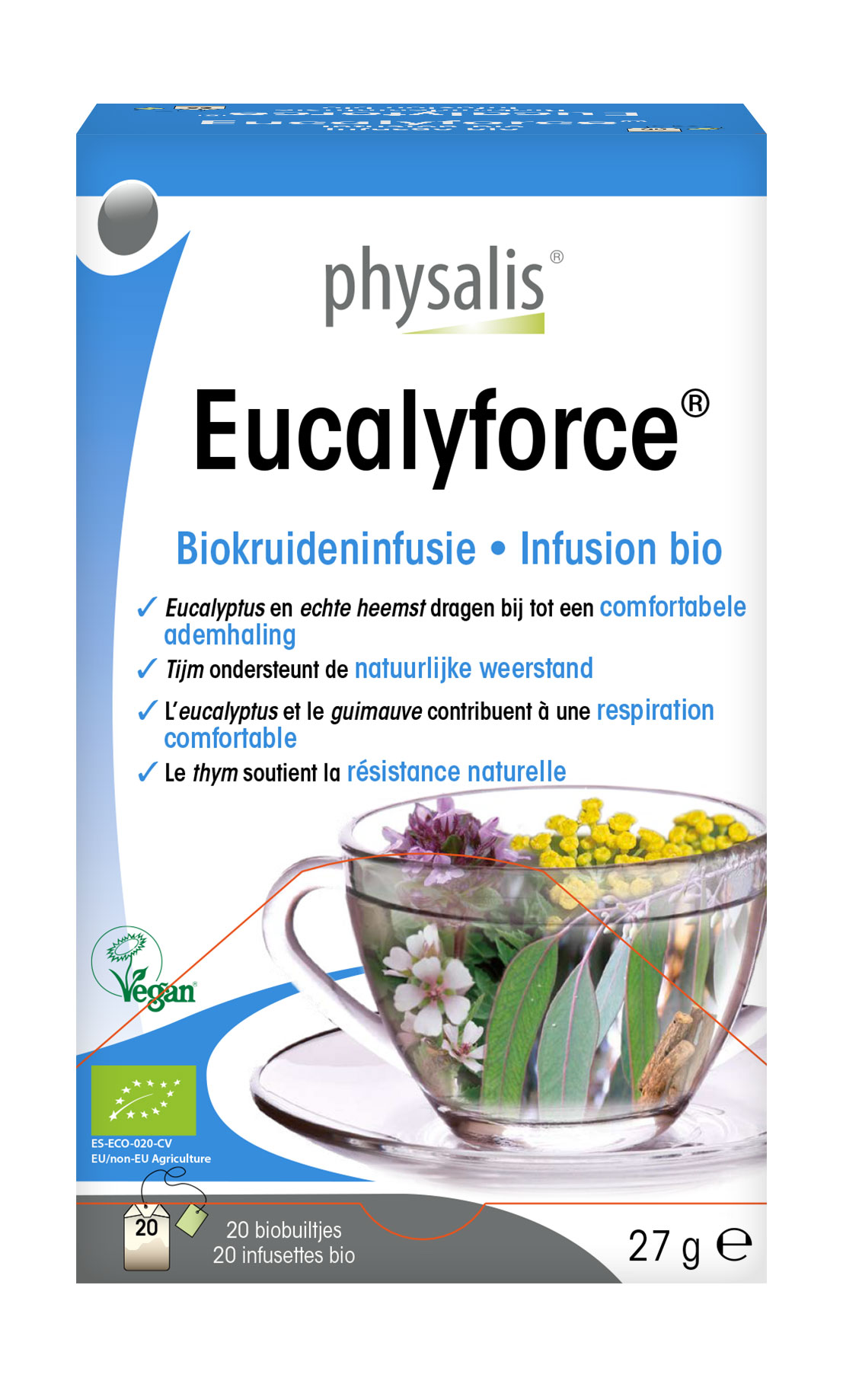Eucalyforce<sup>®</sup> Biokruideninfusie