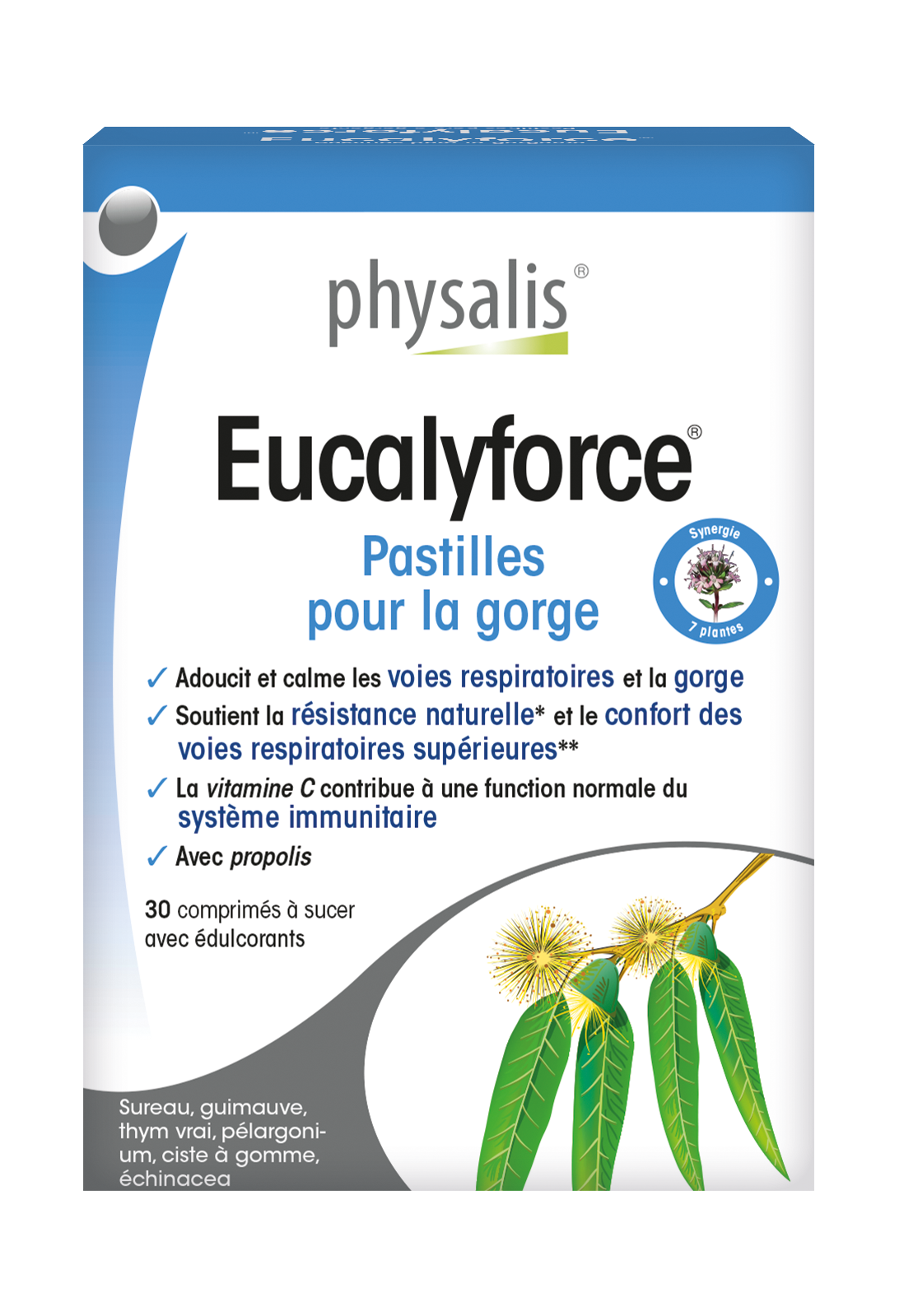 Eucalyforce<sup>®</sup> Pastilles pour la gorge