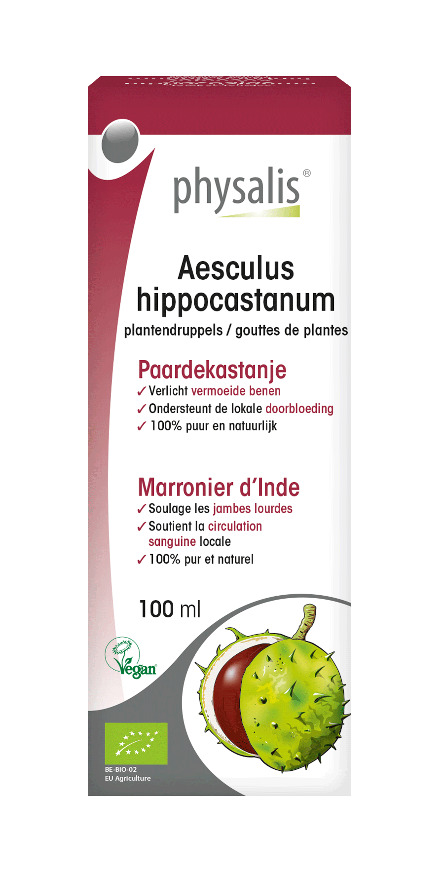 Aesculus hippocastanum Plantendruppels