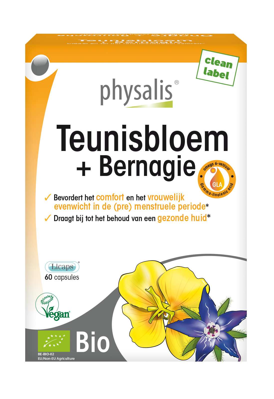 Teunisbloem + Bernagie