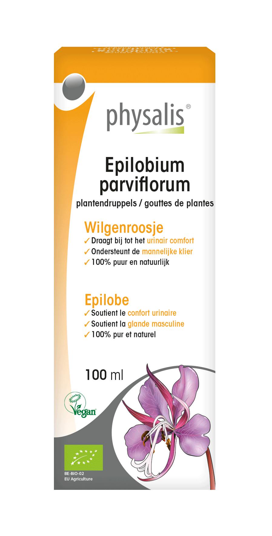 Epilobium parviflorum Plantendruppels