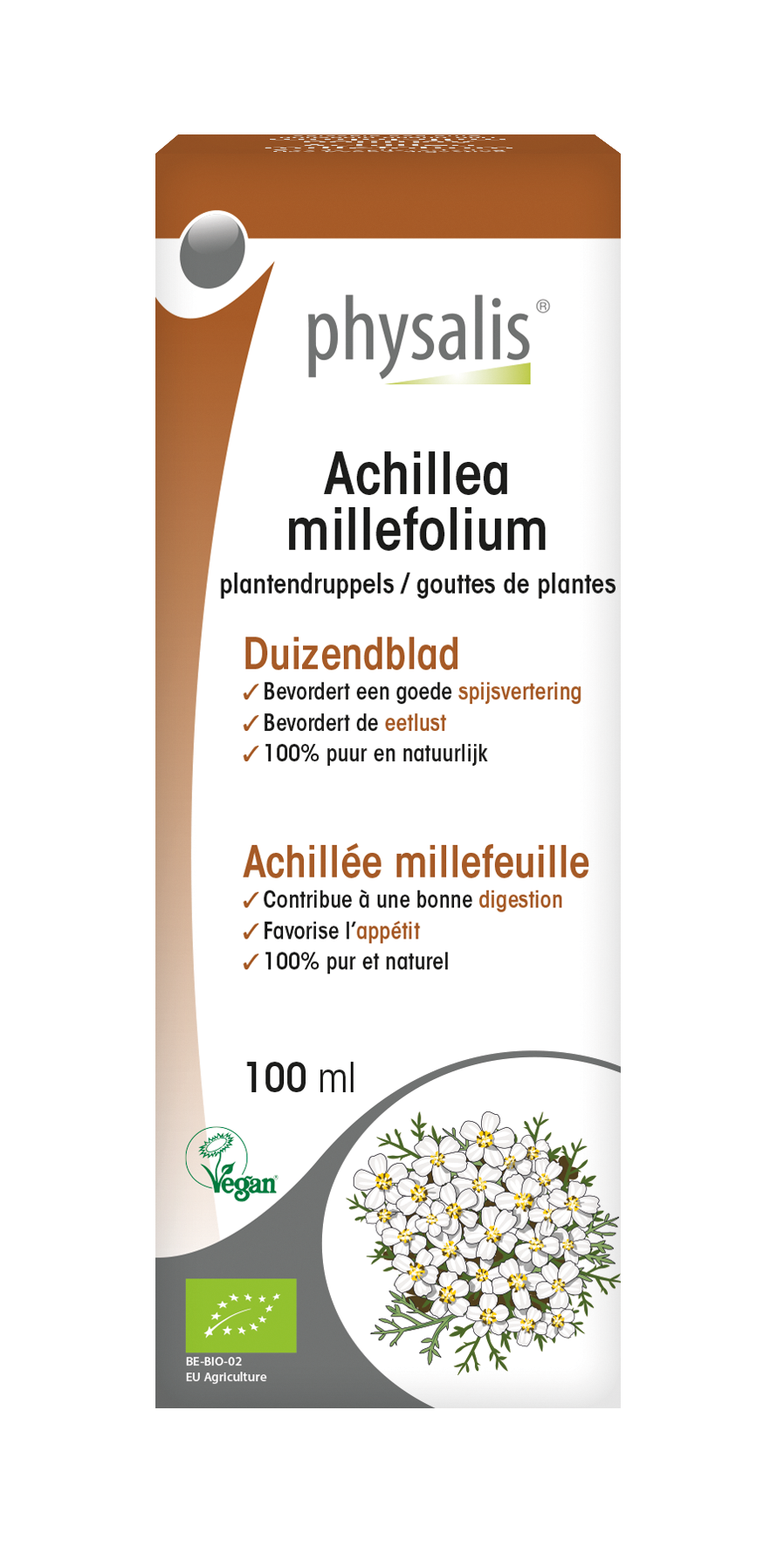 Achillea millefolium Plantendruppels