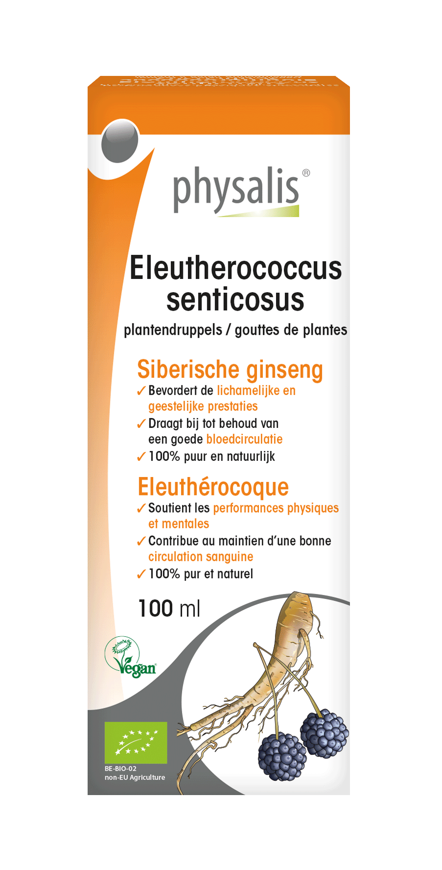 Eleutherococcus senticosus Plantendruppels