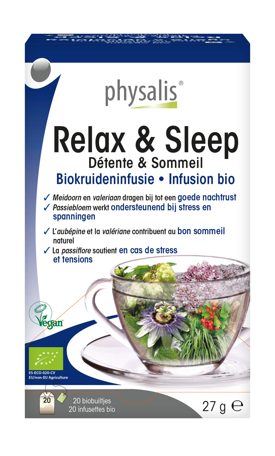 Relax & Sleep Biokruideninfusie