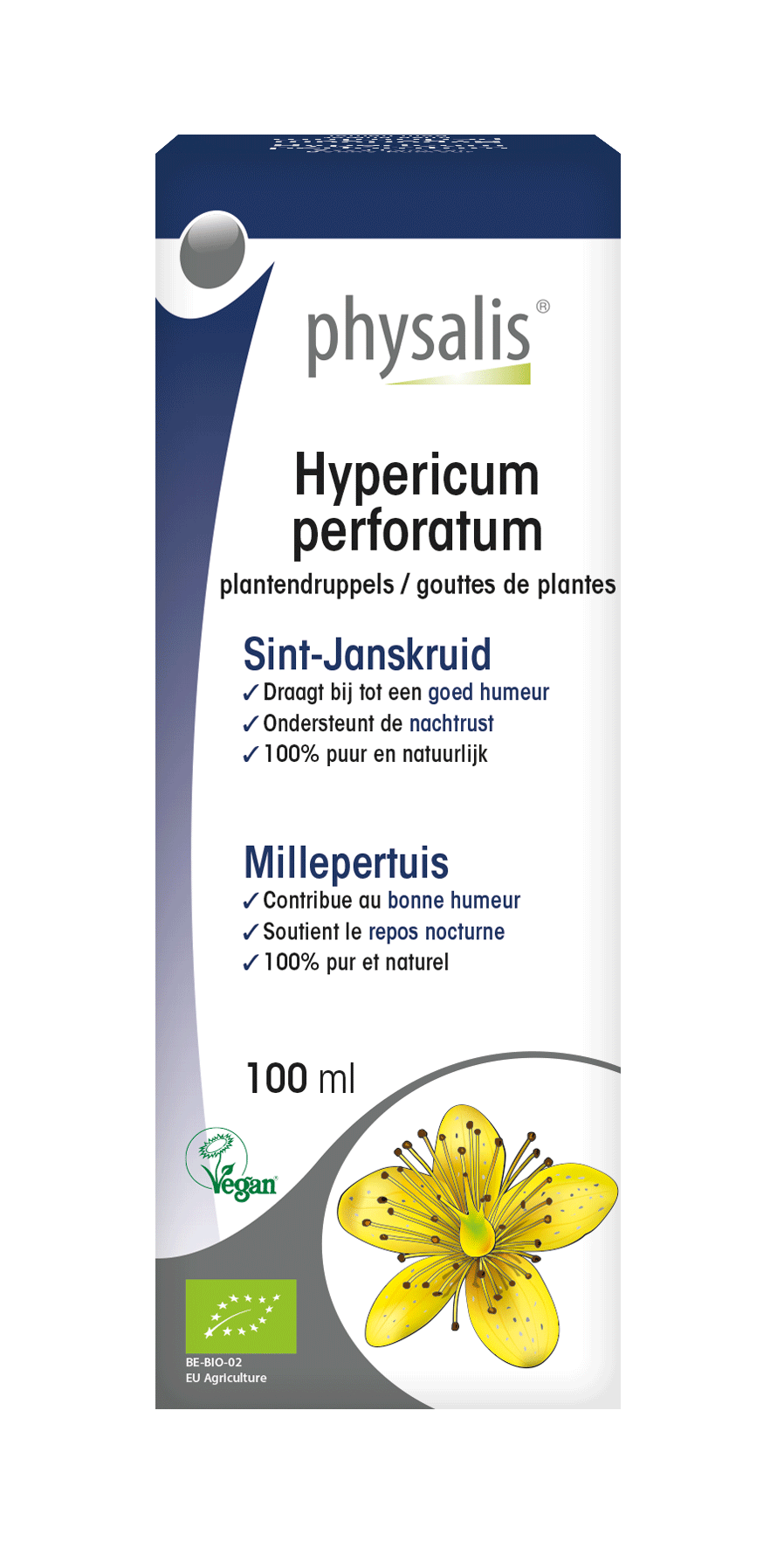 Hypericum perforatum Plantendruppels