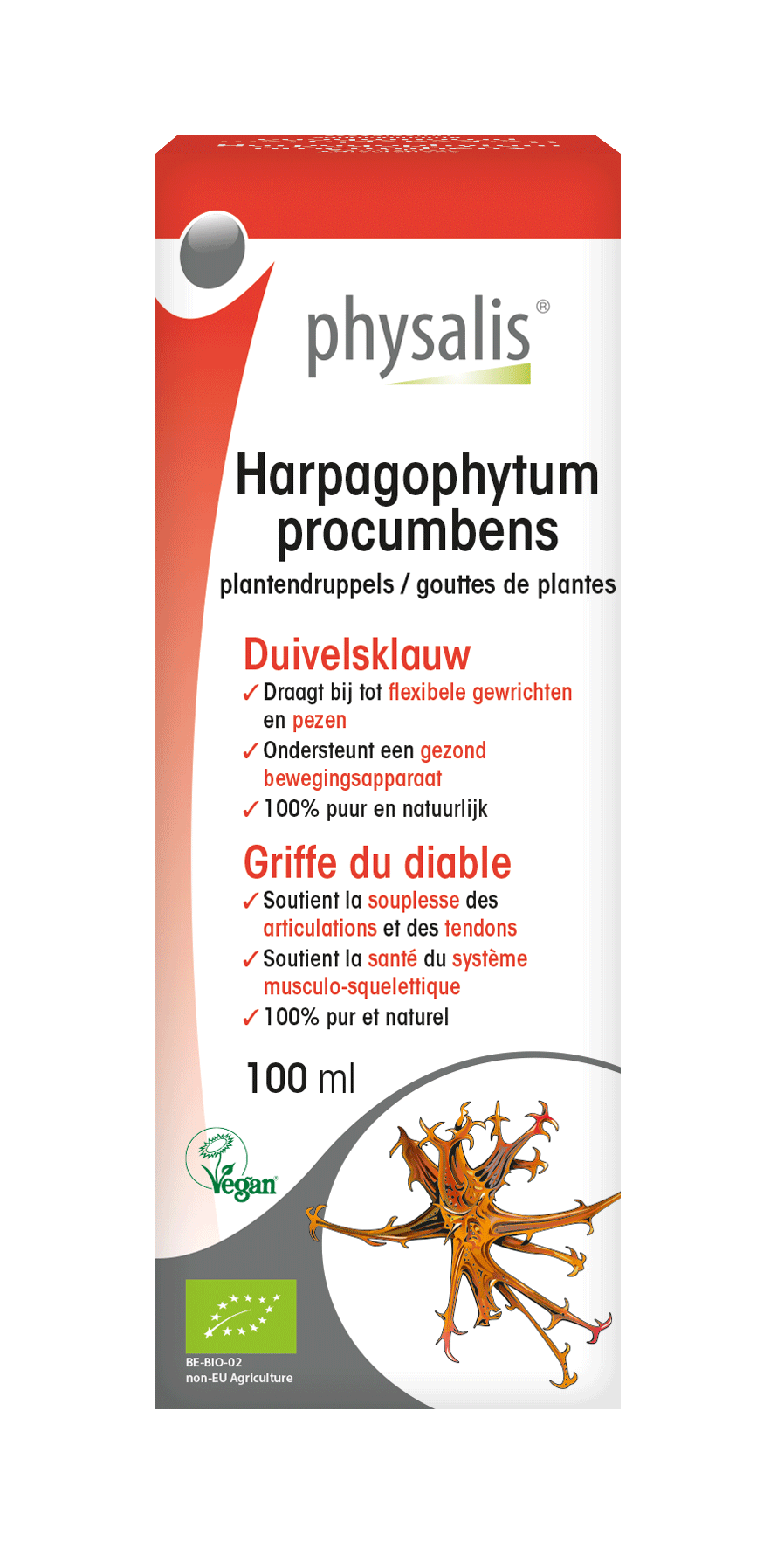 Harpagophytum procumbens Plantendruppels