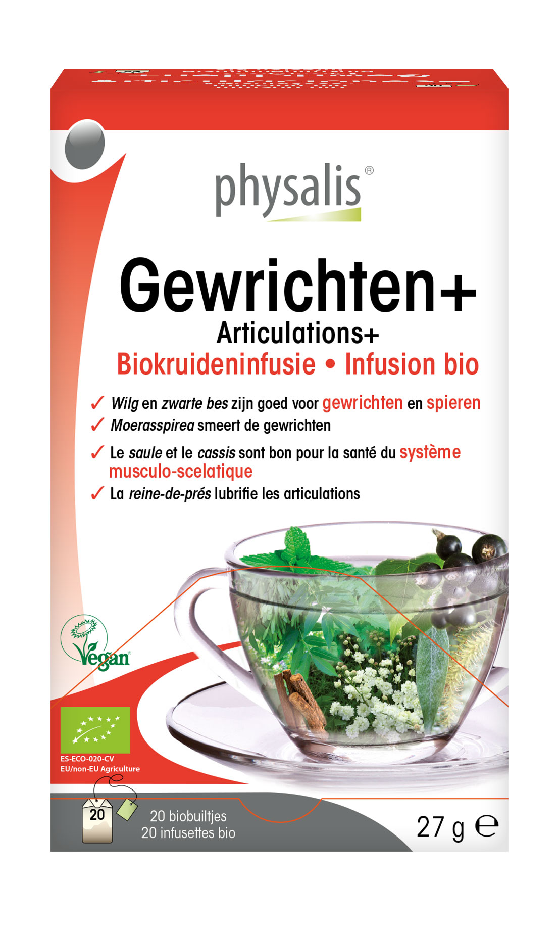 Gewrichten+ Biokruideninfusie