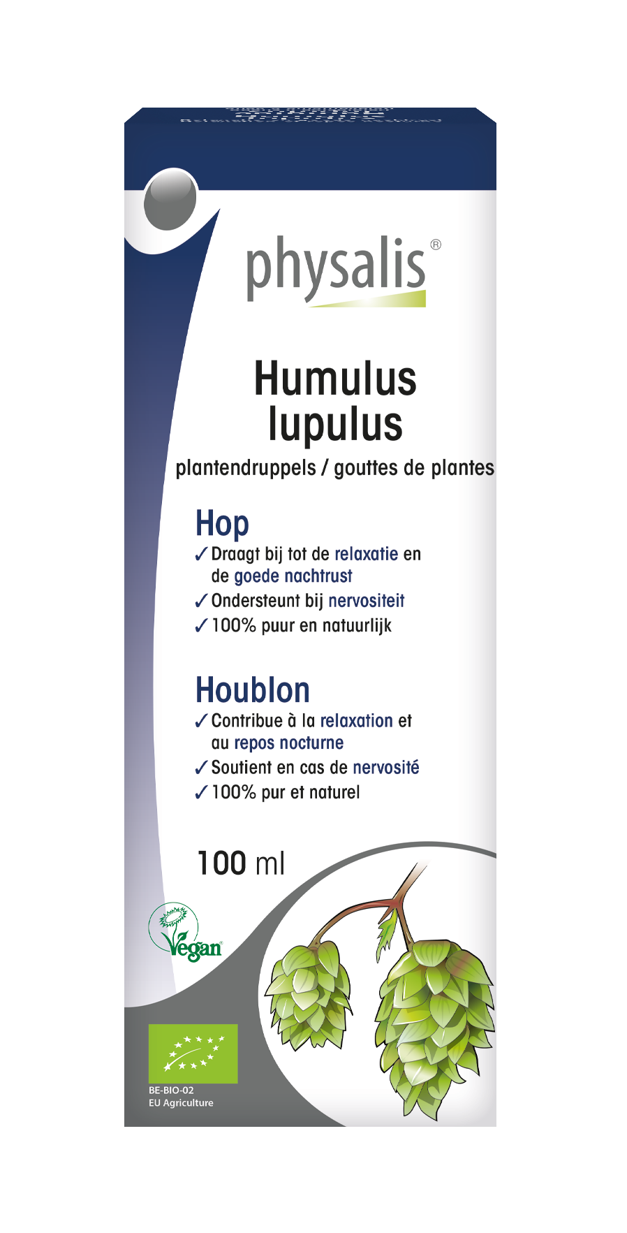 Humulus lupulus Gouttes de plantes